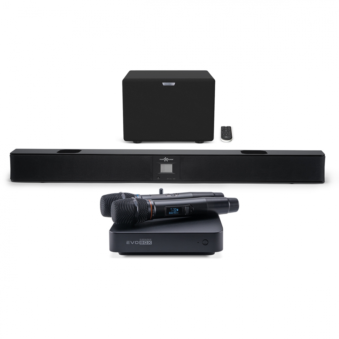 караоке-комплект EVOBOX Plus + EvoSound Bar (саундбар с караоке) в Новороссийске