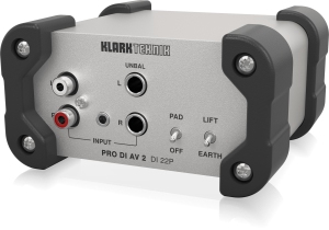 Klark Teknik DI 22P пассивный стерео директ-бокс в Новороссийске