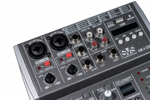 SVS Audiotechnik mixers AM-4 DSP Аналоговый микшерный пульт, 4-канала в Новороссийске